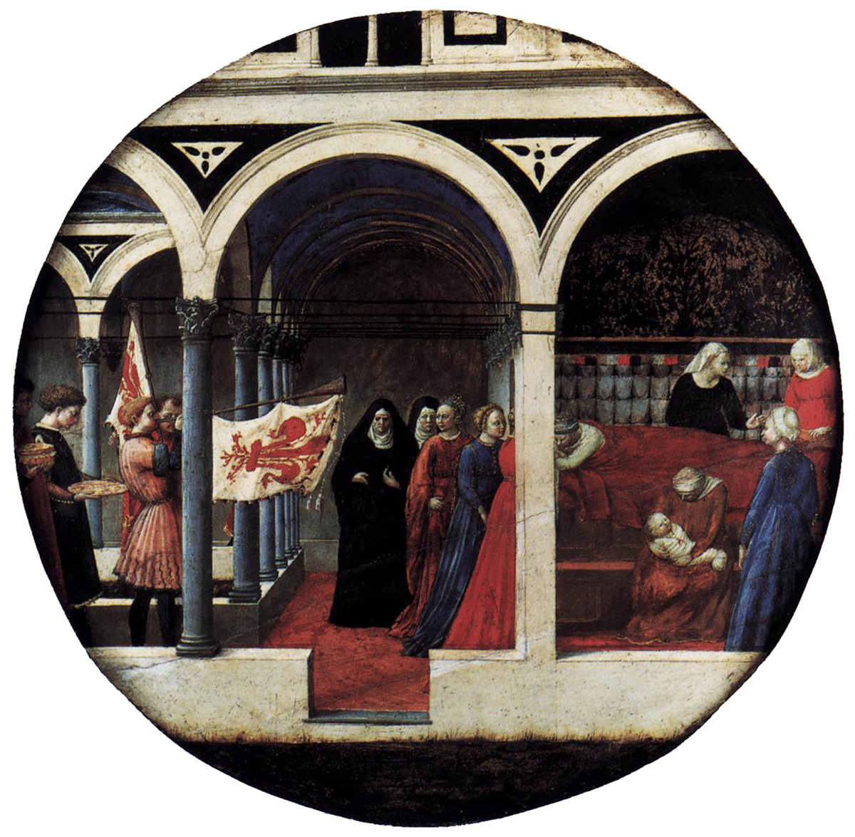 plate of nativity